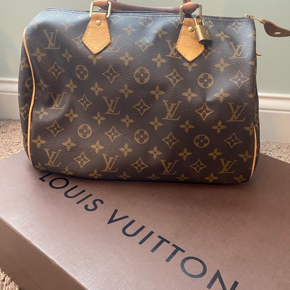 Auth LOUIS VUITTON Speedy 30 SD0096 Monogram Canvas Handbag - Picture 8 of 17